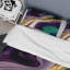 Mauve, vert et or Bold Strokes II - Ensemble de housse de couette abstrait - Microfibre de polyester-203396686