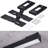 Ceiling Mount Kit For Led Linear Lights, SPCC Steel Bracket For Single Fixture Installation