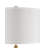 Waterfall Crystal and Marble Standard Table Lamp