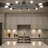 10 Light Sputnik Chandelier Ceiling Light Semi Flush Mount Light Ceiling Lamp-503184072