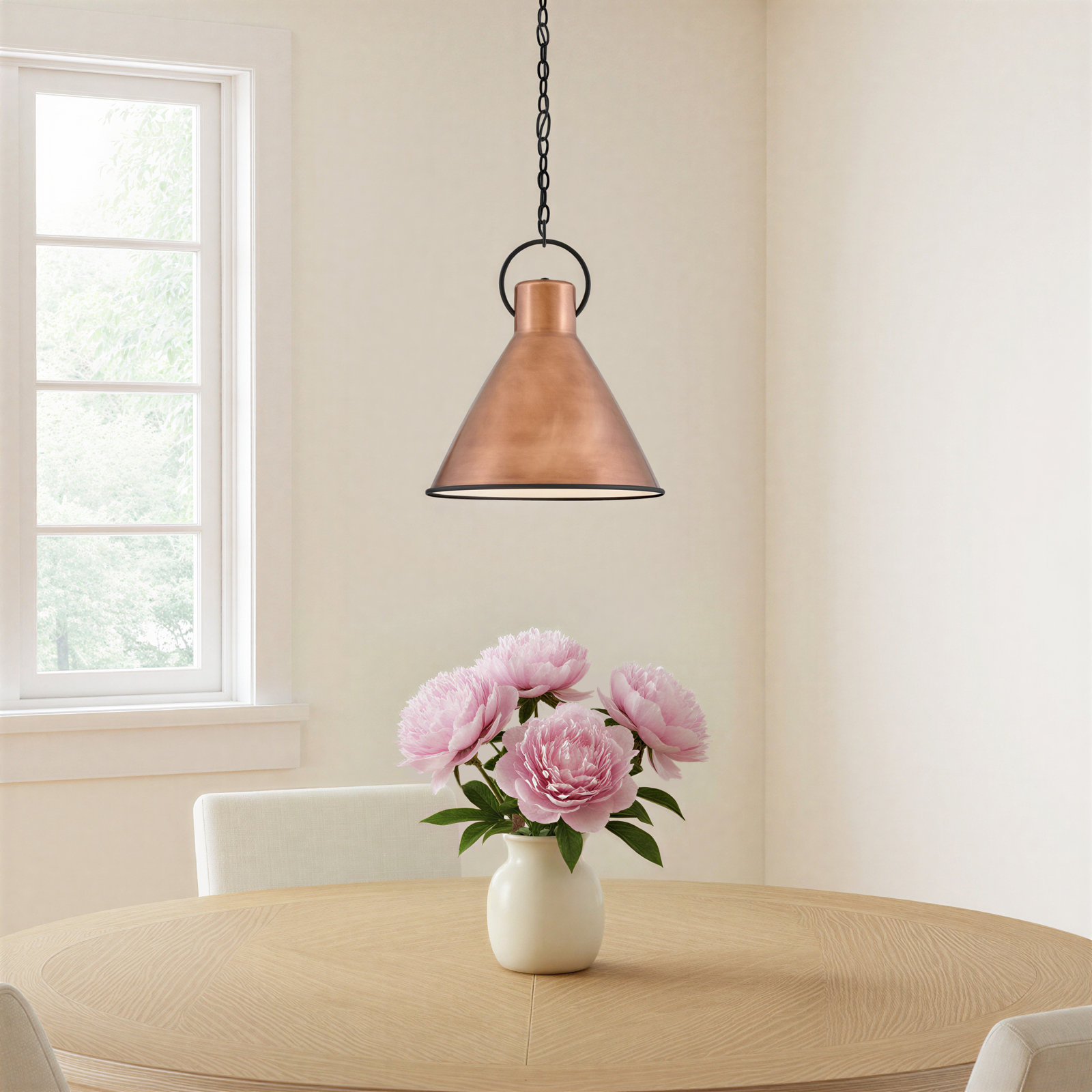 Single Light Metal Dimmable Pendant