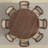 Round Solid Wood Dining Table with Rattan Pedestal-1748836118-1748836202