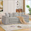 Canapé-lit convertible, canapé de plancher pliable sans assemblage-292855669