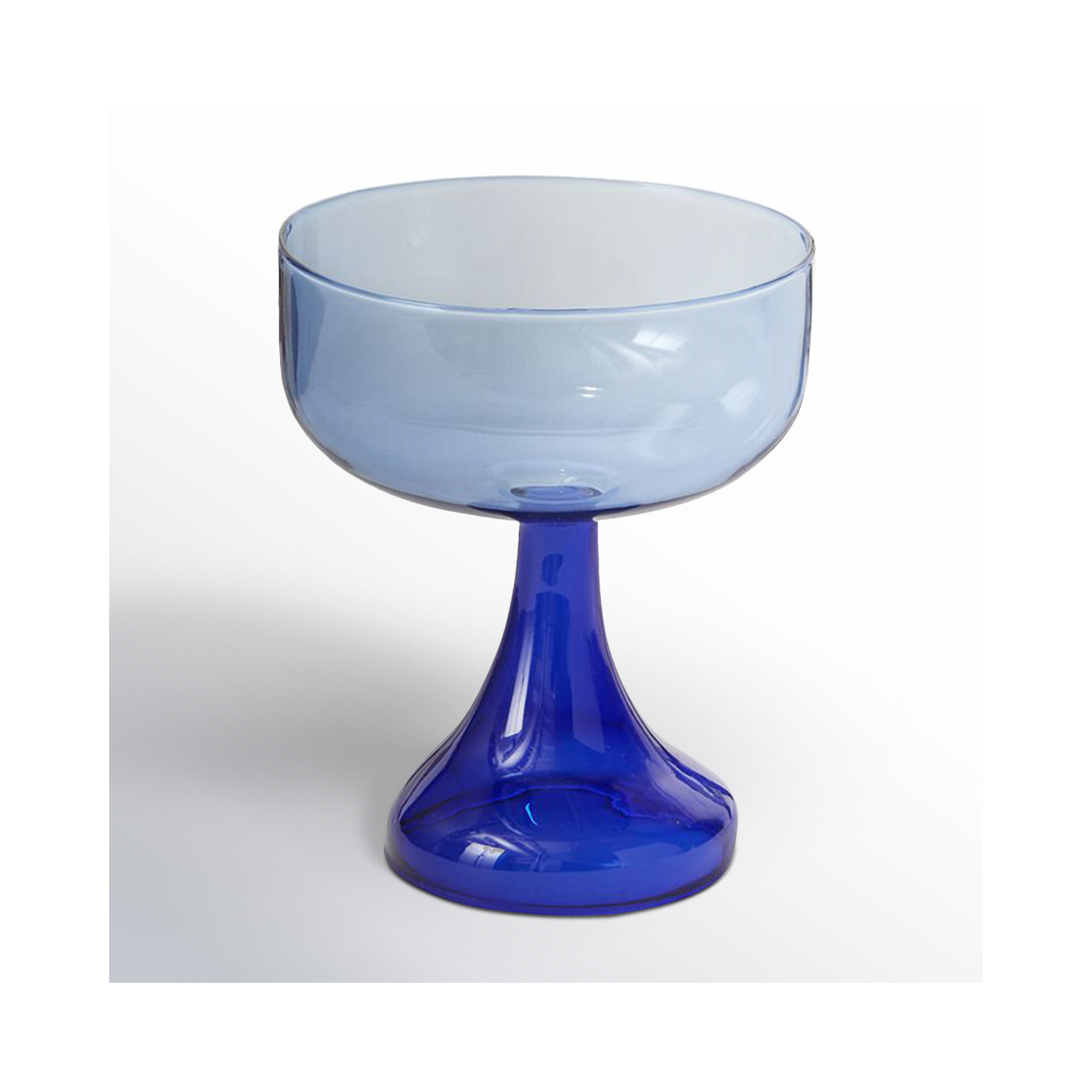 Aredale Coupe Glass, Blue