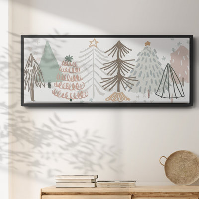 Carnet de croquis de Noël - Toile encadrée