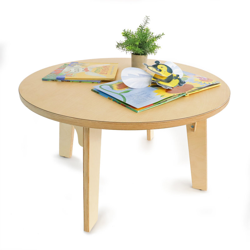 Table d'activité circulaire, H 20 po x l 35 po x P 35 po