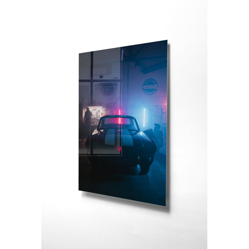 Peinture décorative en verre trempé, H 27,6 po x l 39,4 po