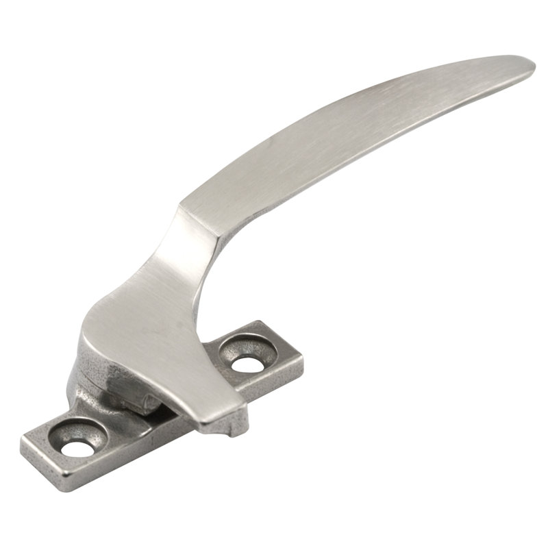 Poignée à battant Prime-Line, trous de 1-3 / 8 po, fonte bronze blanc, main droite (paquet de 1)
