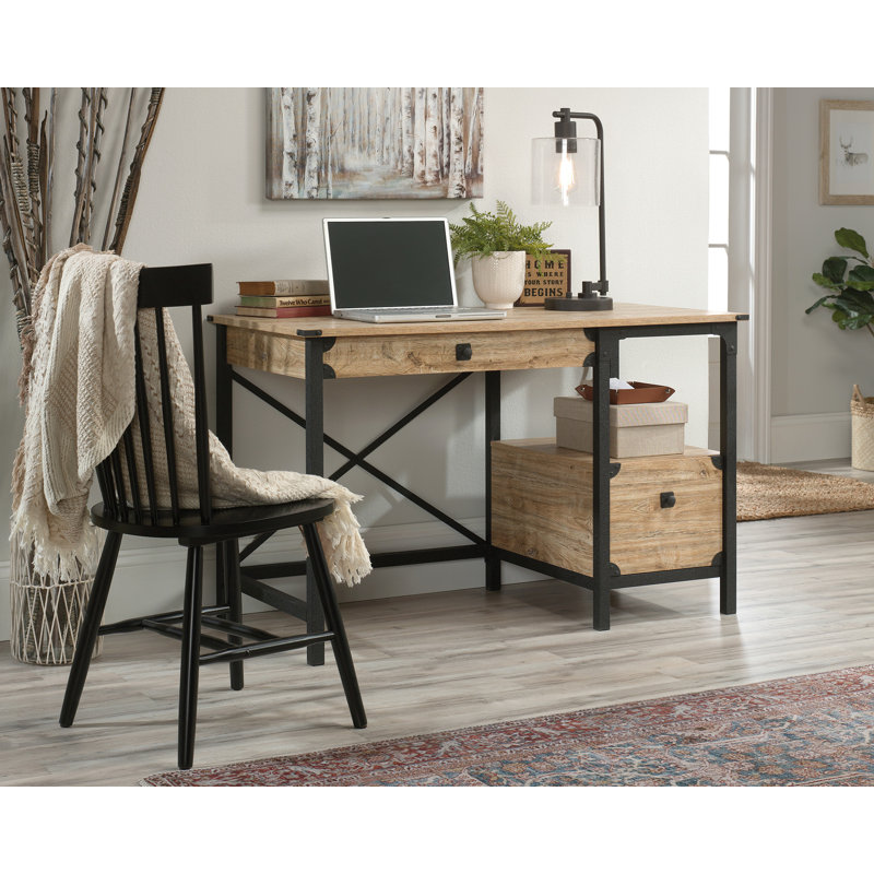 Beggs Metal Base Writing Desk
