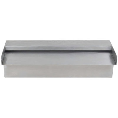 Fontaine cascade pour piscine en acier inoxydable