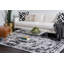Tapis à motif oriental gris Oneita-40285298