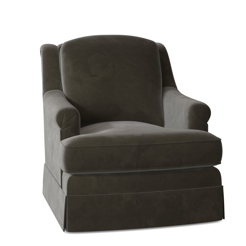 Fauteuil large 35,5 po Milan, Stationnaire, Loden 9953