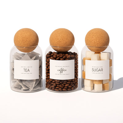 Glass Jar - Set of 3