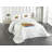 Ambesonne Joy Bedspread Set  Inspirational Words Bird  Multicolor-105448725