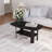 Modern Wood Storage Tea Table Coffee Table with Shelf for Small Space Living Room-1145942476