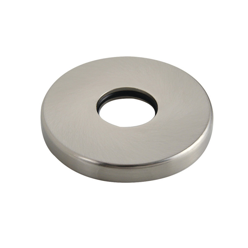 Kingston Brass Round Shower Arm Flange, Brushed Nickel