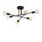 Aasmin 6 - Light Sputnik Modern Linear Chandelier-1192959285