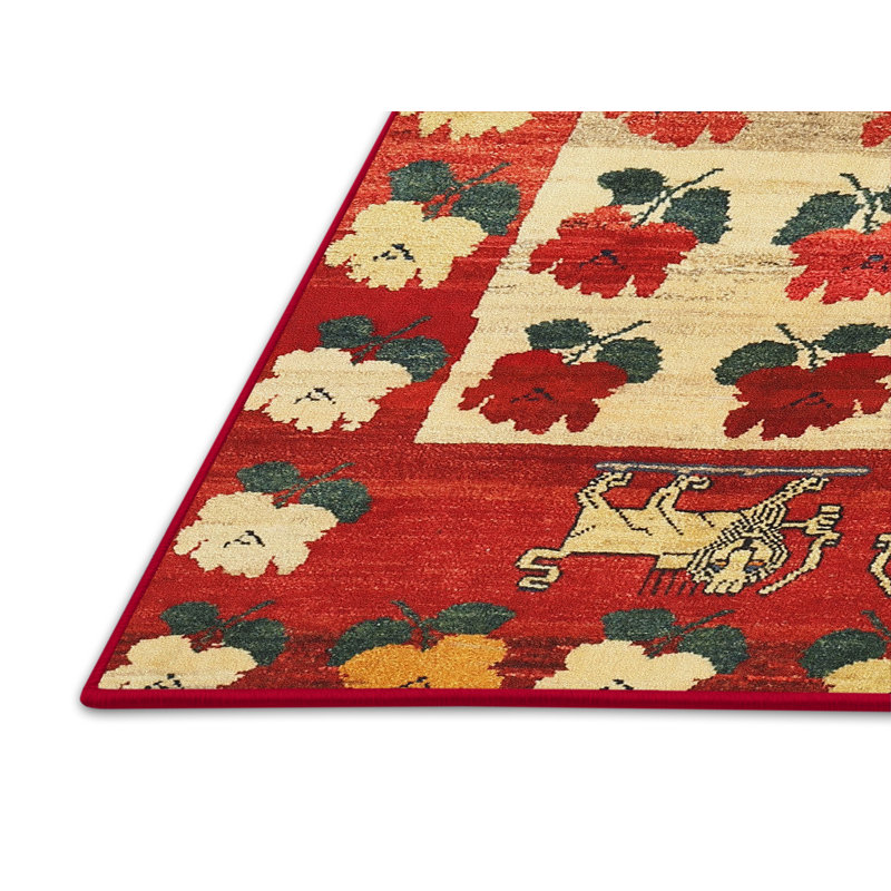 Ilir Floral Indoor Rug, Rectangle 2' x 4'