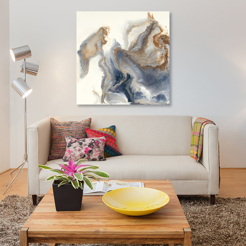 «Approche», reproduction d'impression sur toile, H 12 po x l 12 po x P 0,75 po, Toile tendue, Pas de tapis