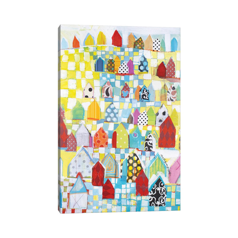 Overcrowded by Michelle Daisley Moffitt - Wrapped Canvas Print, 20.32 cm H x 30.48 cm W
