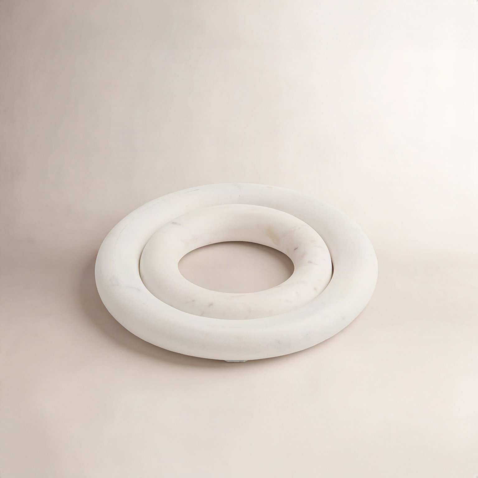 Marble Trivet, White