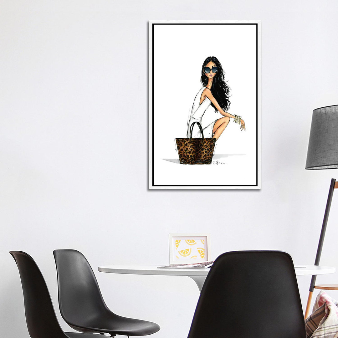 Leopard Tote von Anum Tariq - Giclée auf Leinwand in der Galerie