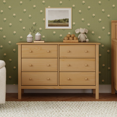 Jayden 6 Drawer 48" W Double Dresser