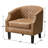 Boney 29" W Faux Leather Upholstered Armchairs-2053043243