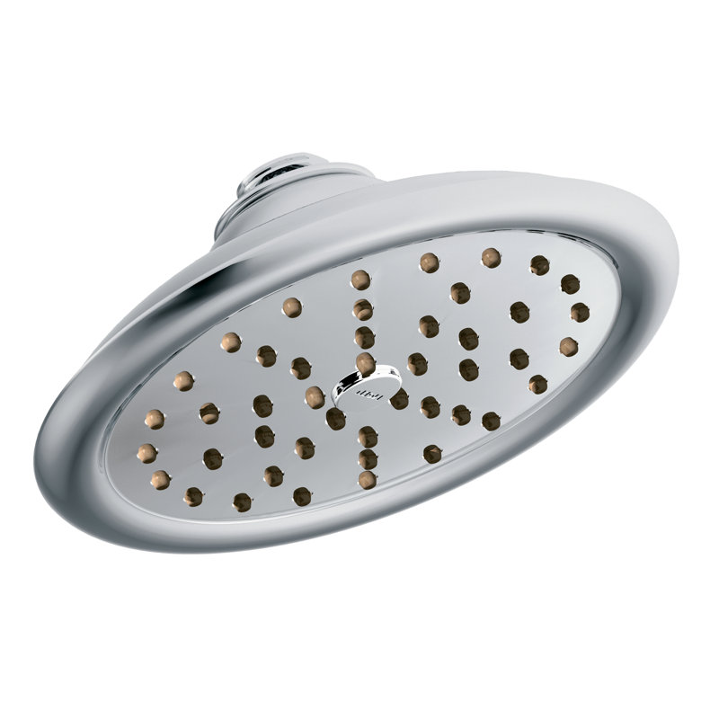 ExactTemp Rain Shower Head with Immersion, Chrome