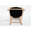 Chaises de bar rembourrées de style champêtre français de 26 po de hauteur, de 2, avec dossier, techniques de sculpture et de tréfilage, lin en coton doux, structure en bois massif, pour restaurant, beige avec rond naturel
