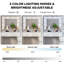 Berkel Dressing Table With Lights, 5 Drawers, Cabinet, Large Mirror, Power Outlet-1572456393