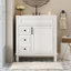 Meuble-lavabo 30 po avec lavabo en céramique-7752926