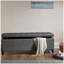 Tufted Top Soft Close Storage Bench-298788487