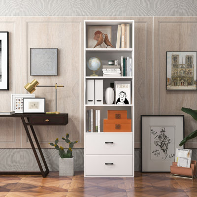 Marquell 477.52 cm H x 60 cm W Standard Bookcase