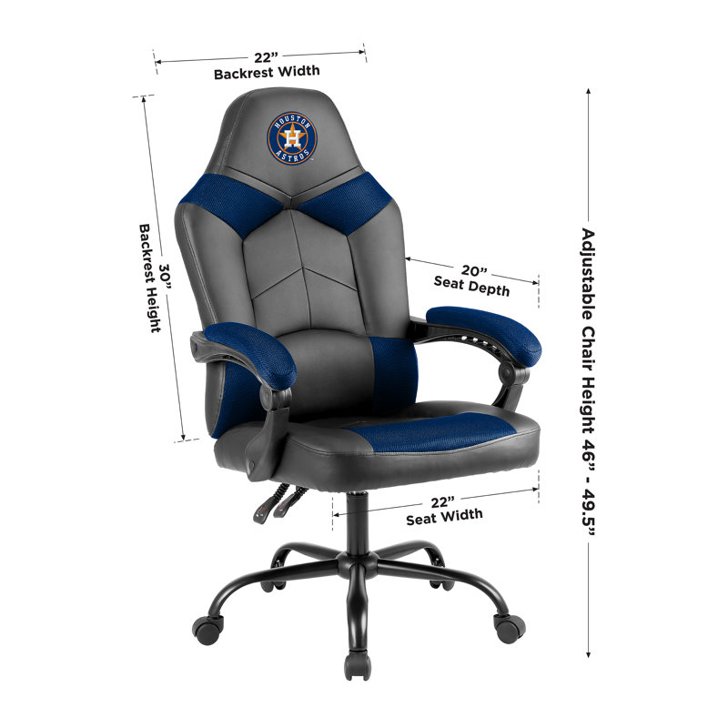Executive Chair with Headrest, MLB Houston Astros