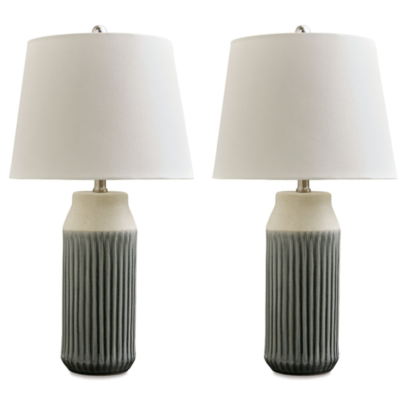 Lampe de table en céramique Frohman