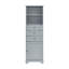 Armoire de salle de bain autoportante Anegada, armoire de rangement haute avec 3 tiroirs et tablettes réglables-1525231285-1496566862