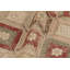 Vintage Turkish Rug, Beige And Cream With Diamond Geometric Pattern – Rug & Kilim