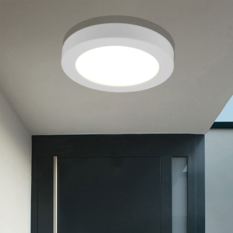 Plafonnier encastré à del 1 lumière à cercle 7,2 po Lakewood
