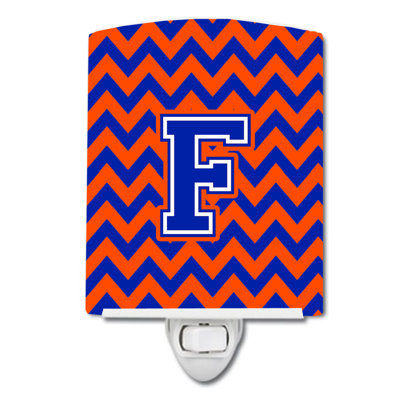 Chevron Ceramic Night Light