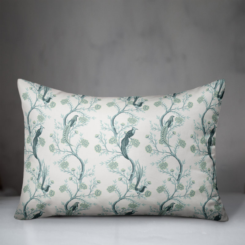  Housse et insert de coussin rectangulaire Vintage Birds on Branches