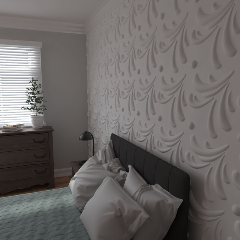 Panneau mural 3D décoratif en acacia EnduraWall