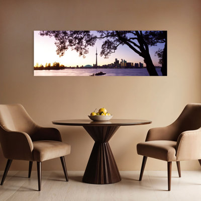 Skyline Cn Tower Skydome Toronto Ontario Canada Abstract Contemporary Architecture City Wall Art