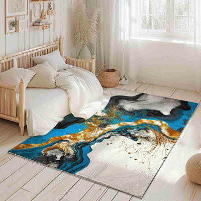 Tapis Carleen 1111 - turquoise