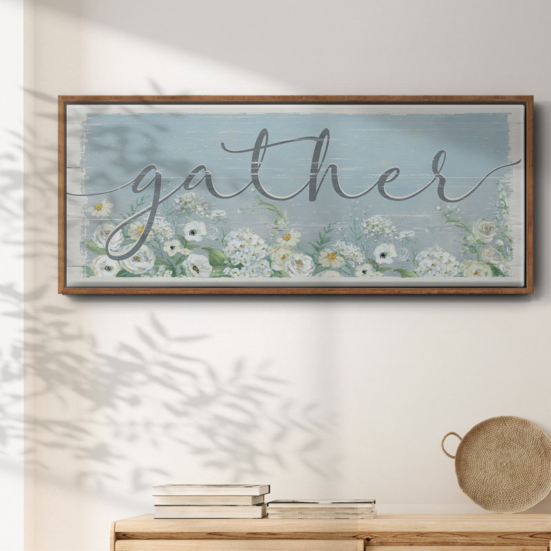 Gather Garden- Framed Canvas