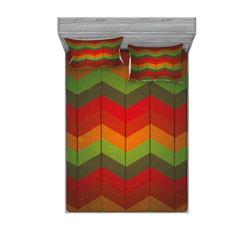 Ensemble de draps Bohem, Ensemble de drap pour grand lit avec drap-housse