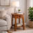 Mission Solid Wood Anyplace Side Table-816546927
