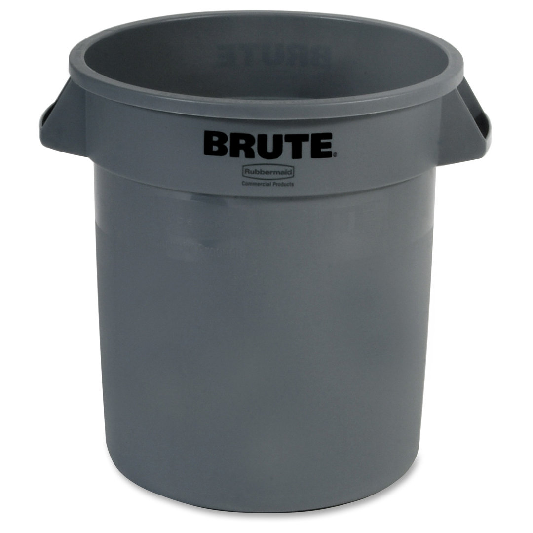 Brute Plastic Open Kitchen Trash Can - 10 Gallons Rubbermaid Commercial Products