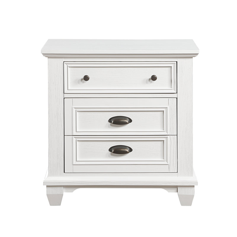 Ensemble de meubles de chambre à coucher en bois blanc