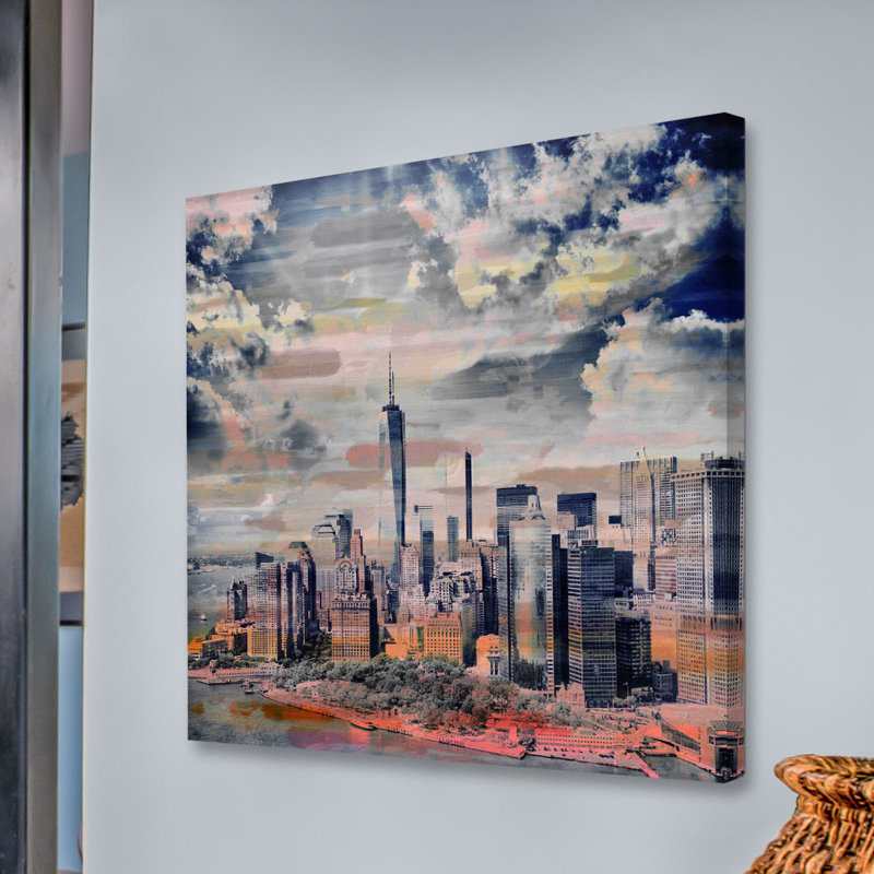 Storm cloud, impression sur toile tendue, H 48 po x l 48 po